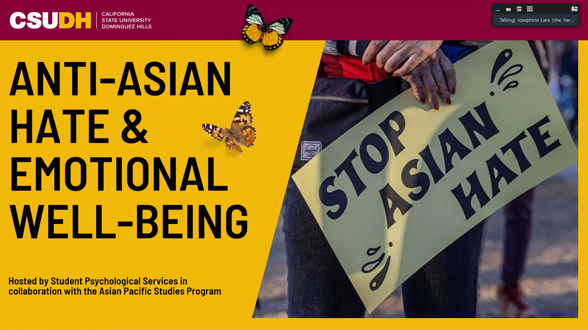 SPS and the Asian Pacific Studies Program Provide a safe space to confront AAPINH hate