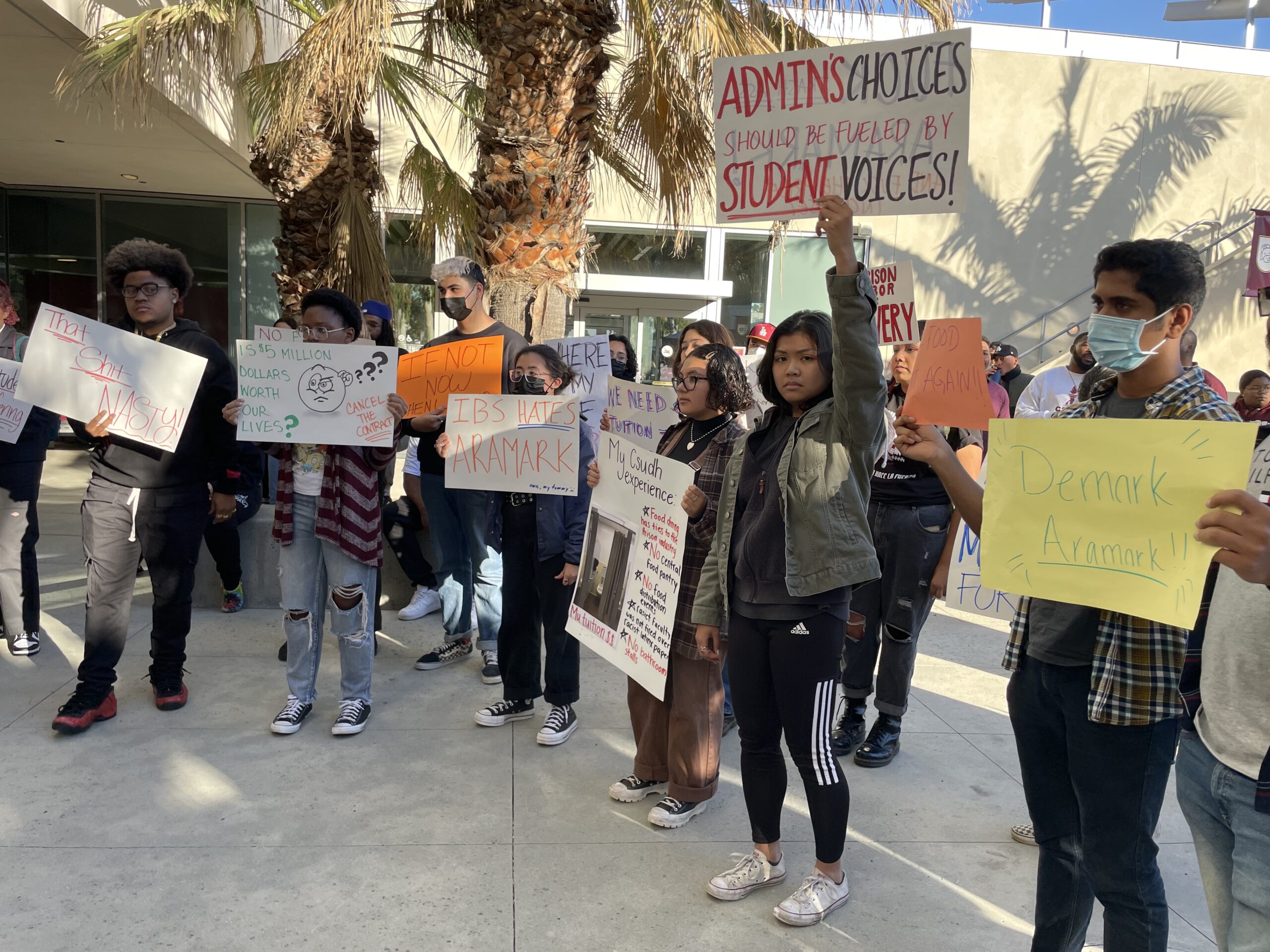 Stop Aramark: Students Continue to Protest the 10 Year contract