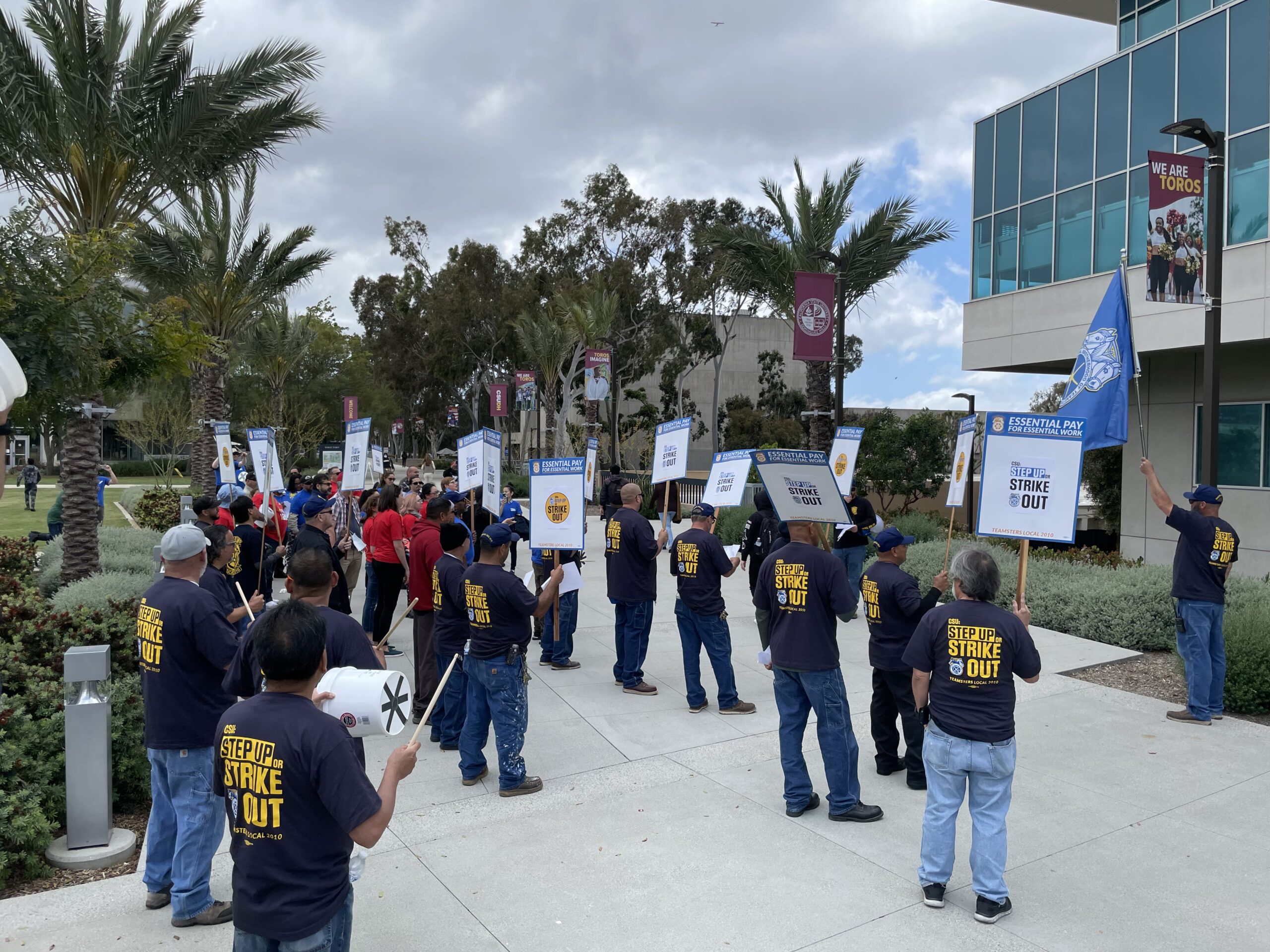 CSU Labor Coalition Rally in Solidarity for S.T.E.P.S.