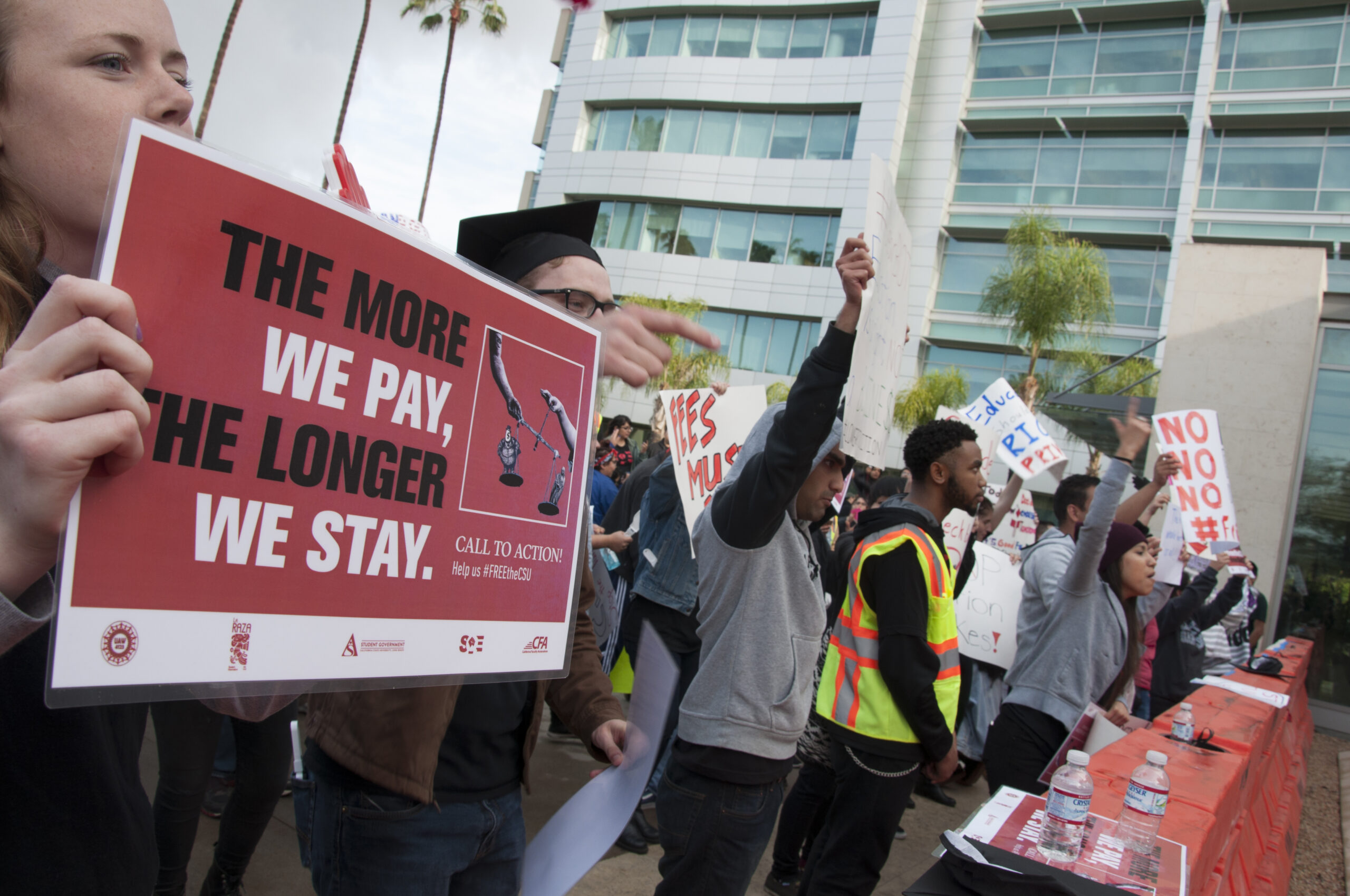 Protests cannot stop CSU tuition hike