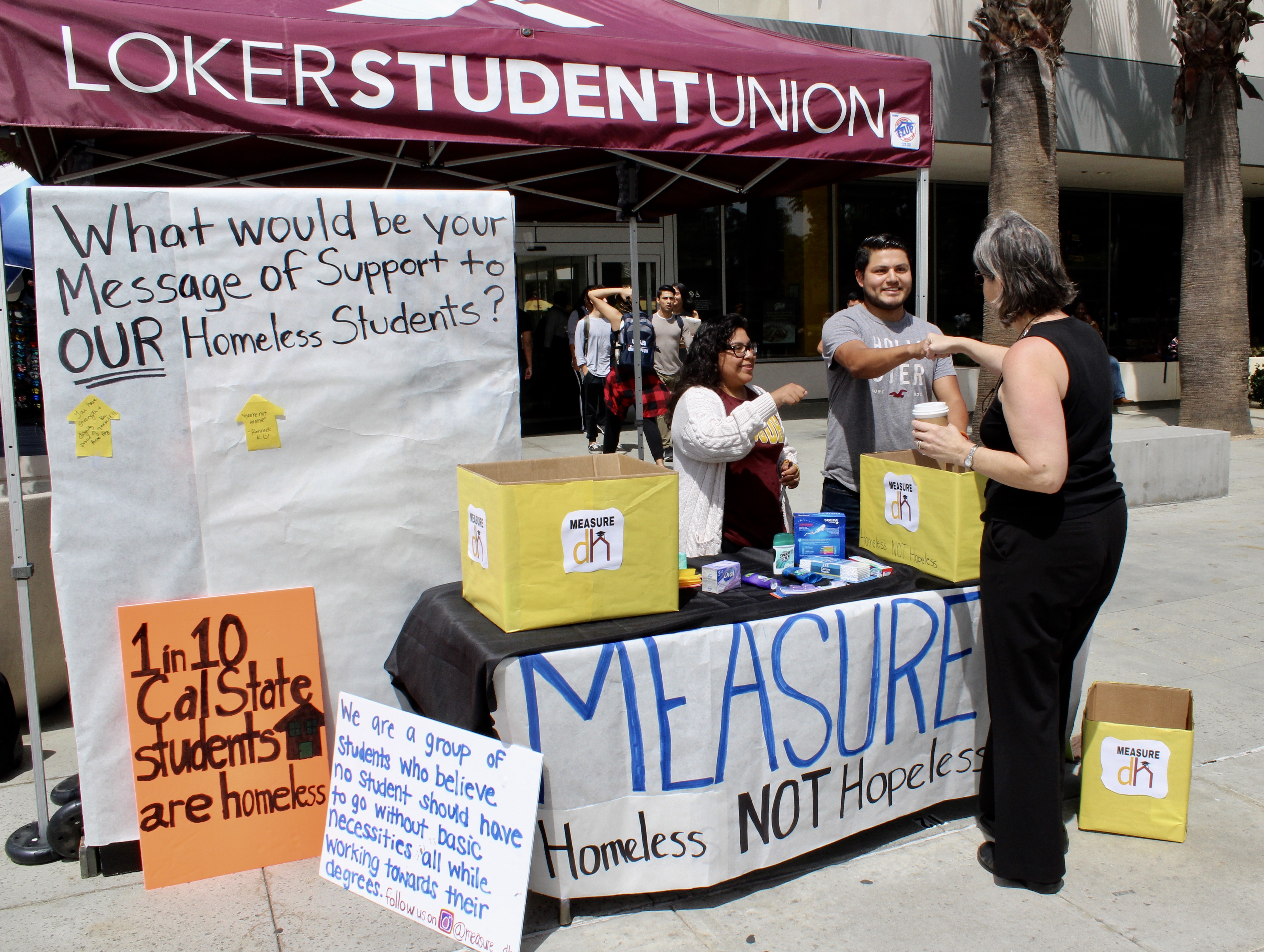 Clubs come together to end student homelessness