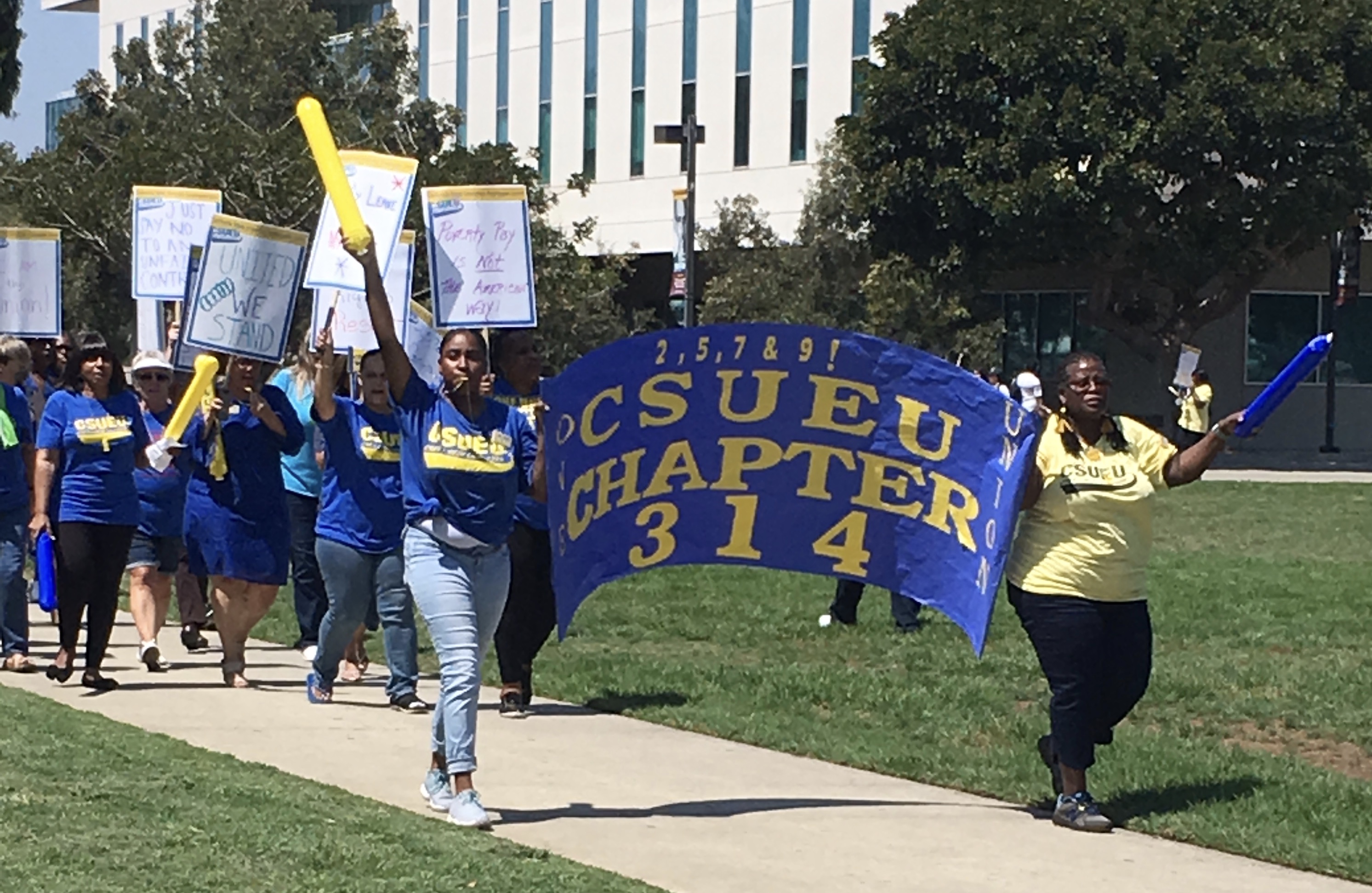 CSUEU Members Came Together for Better Wages