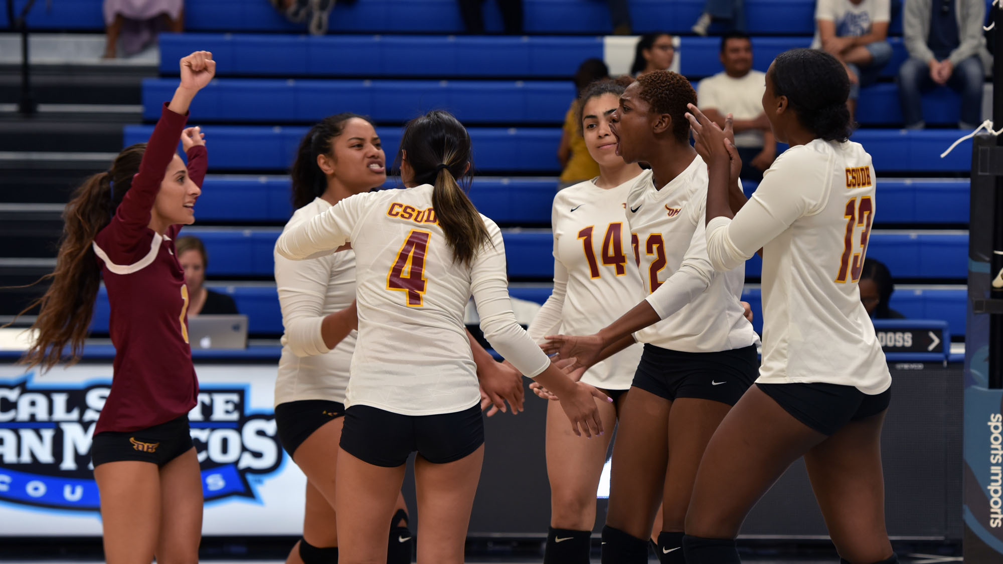 Volleyball Claims First Two Conference Victories; Finishing Above .500 New Goal