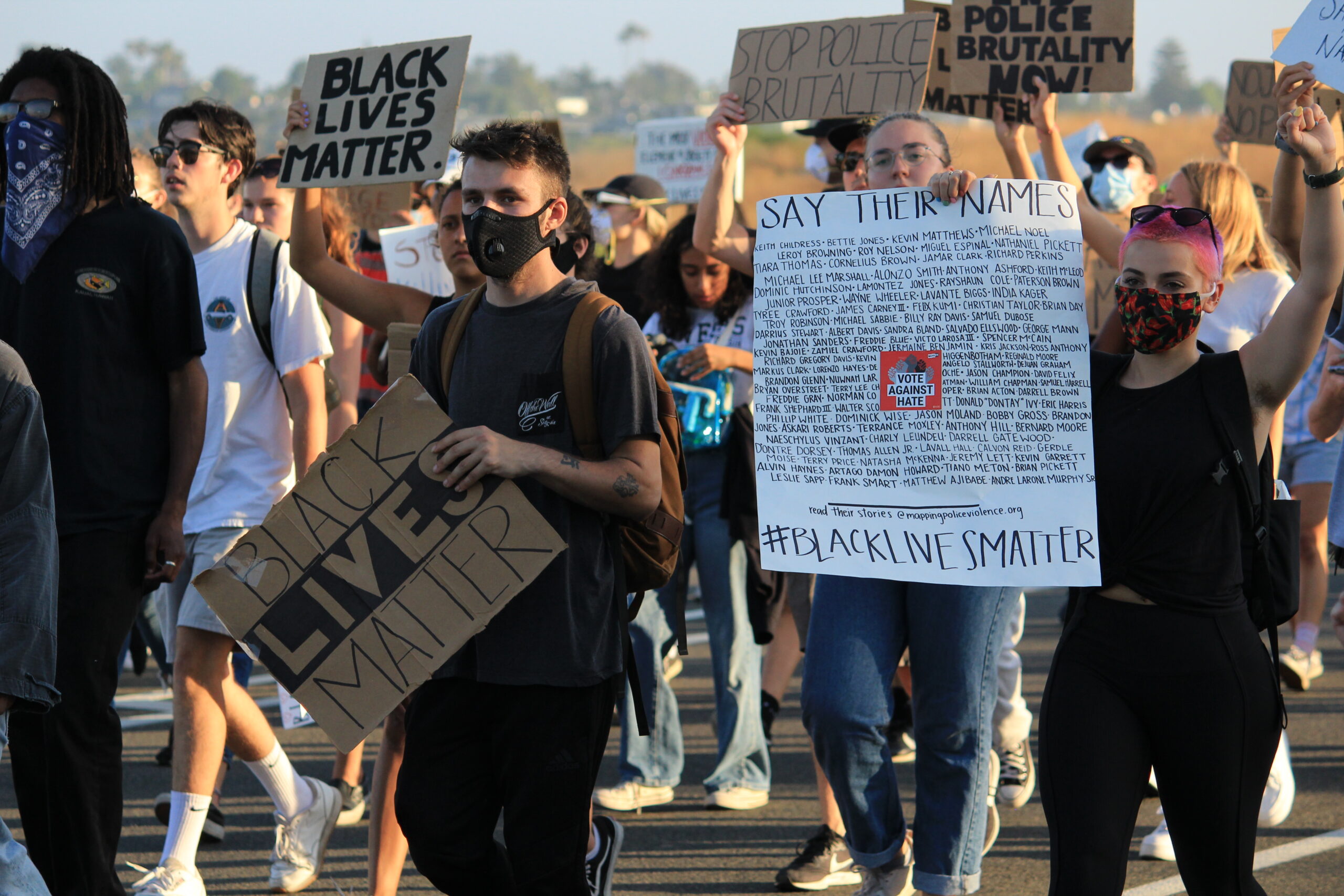 Different Neighborhoods Warrant Rubber Bullets or Traffic Control For Protesters