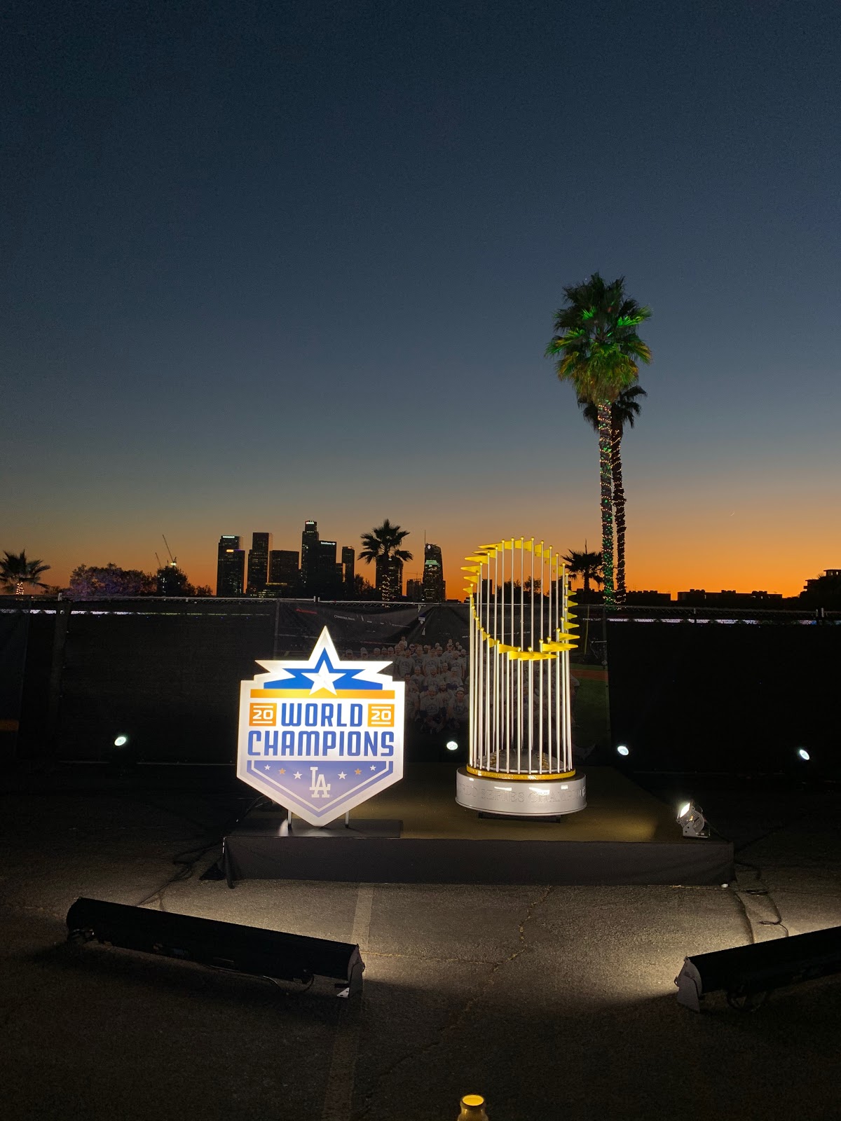 A World Series Holiday at Dodger Stadium